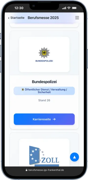 Berufsmesse Frankenthal Mobile-Screenshot 4